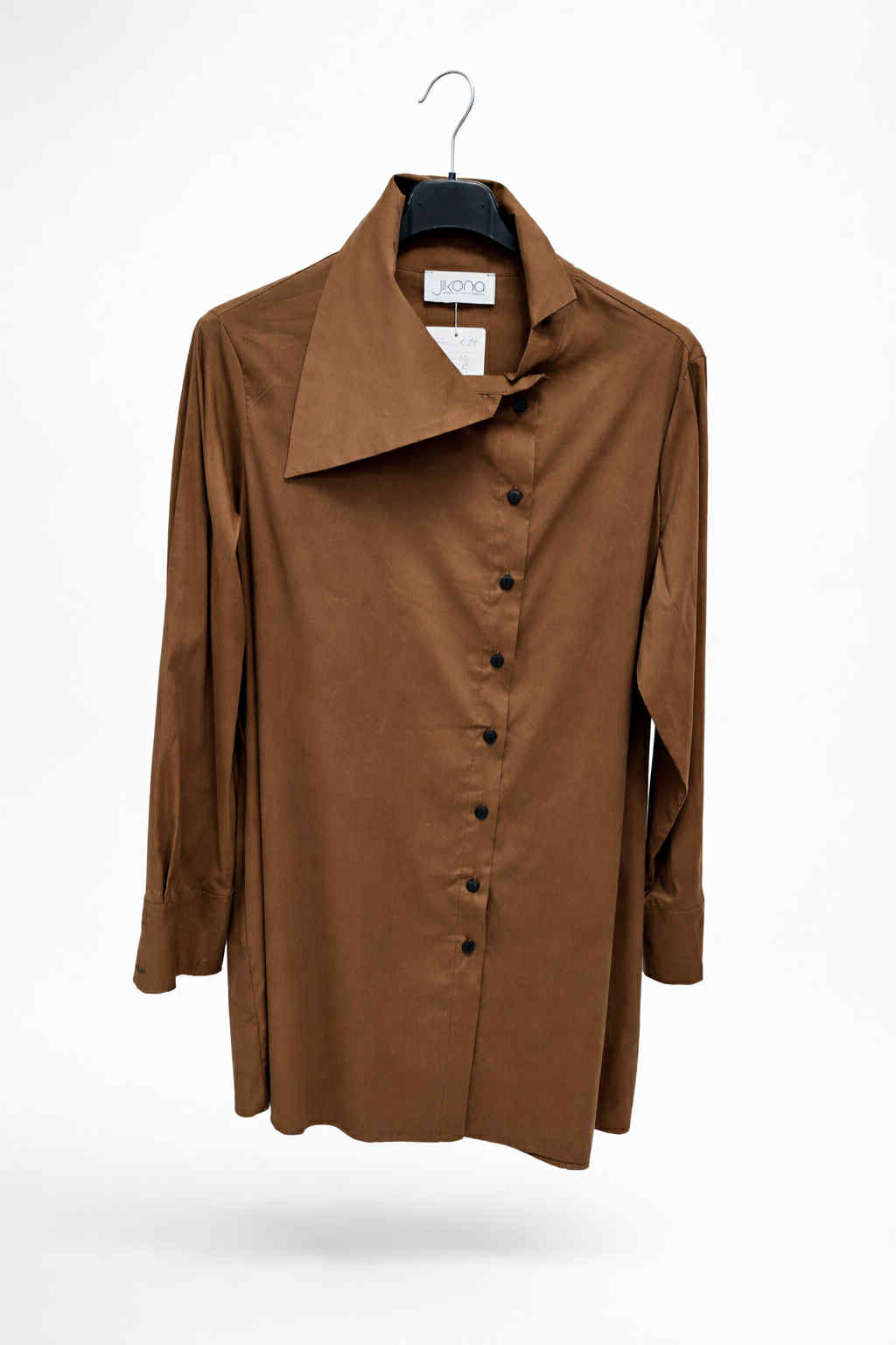 Asimetriškos apykaklės marškiniai - Image 2