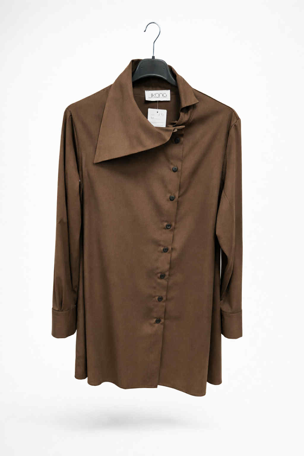 Asimetriškos apykaklės marškiniai - Image 4