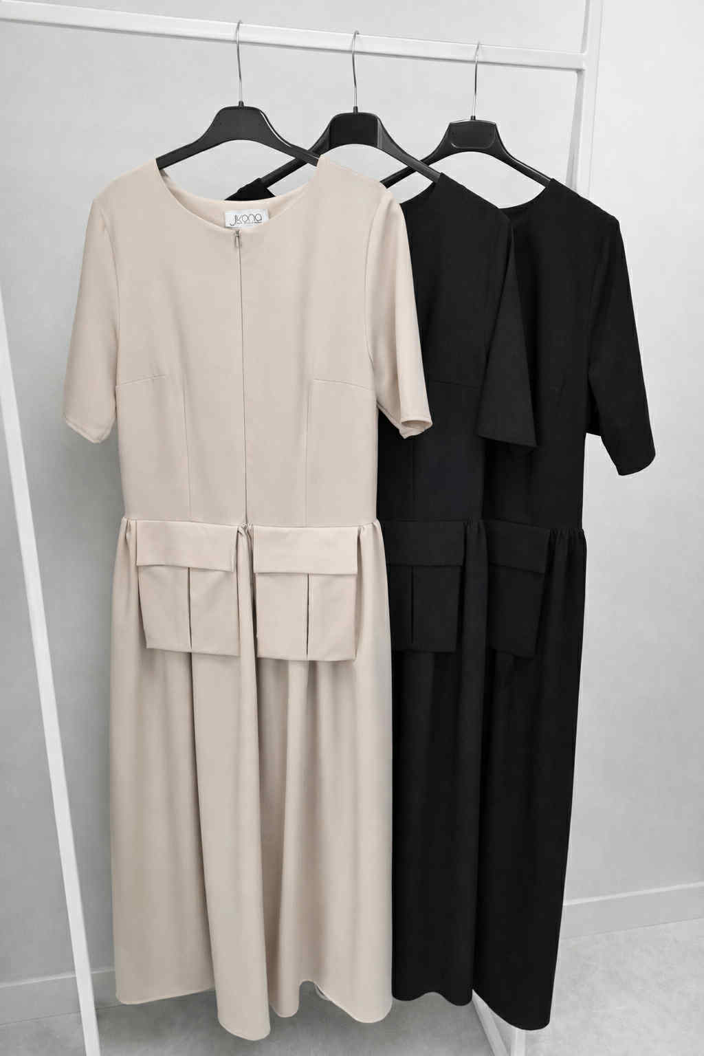 Elegantiška suknelė su kišenėmis