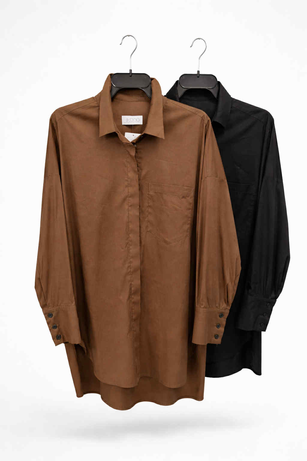 Laisvo silueto marškiniai