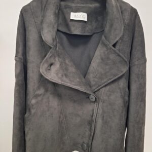 Dirbtinės zomšos švarkas