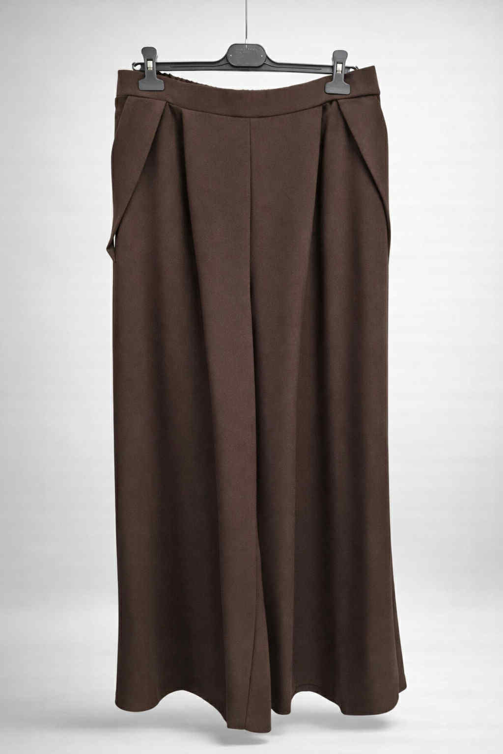 Plačios kelnės su klostėmis - Image 2