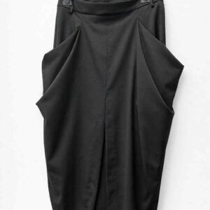 Juodos spalvos sijonas