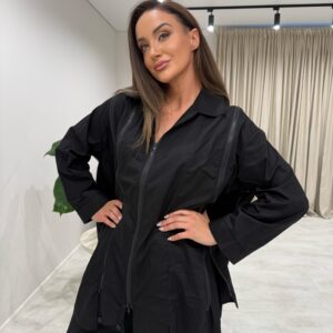 Marškiniai su užtrauktukais ZIP